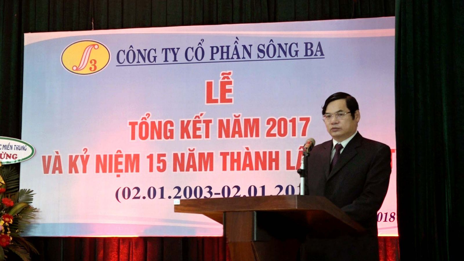 Ông Nguyễn Thành - Chủ tịch HĐQT - phát biển khai mạc