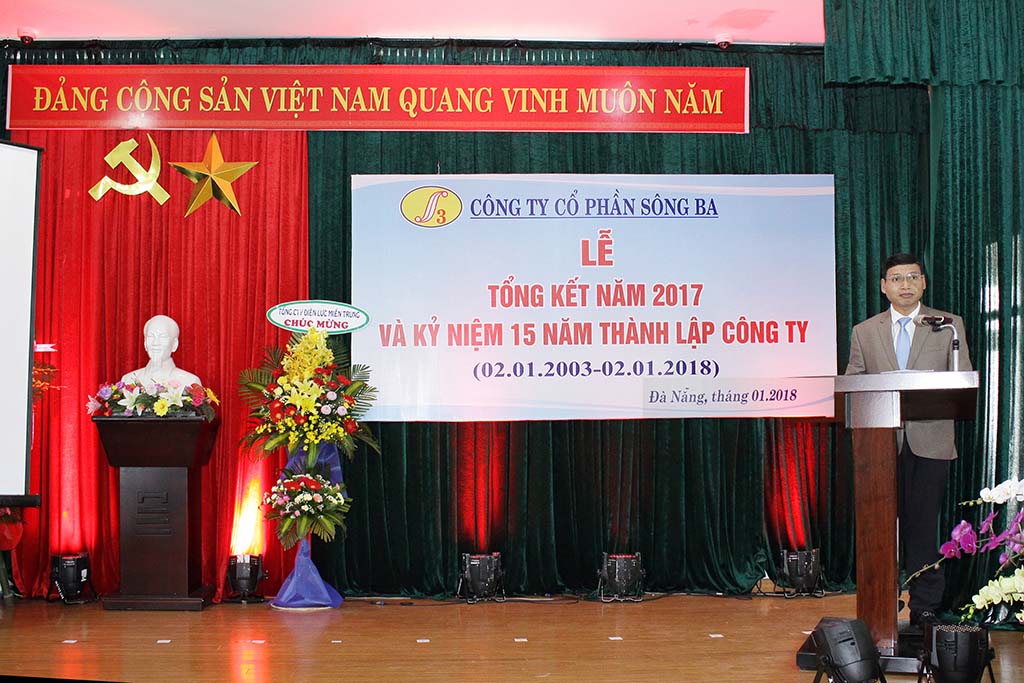 Ông Hồ Kỳ Minh - Phó chủ tịch UBND TP Đà Nẵng - phát biểu tại buổi lễ